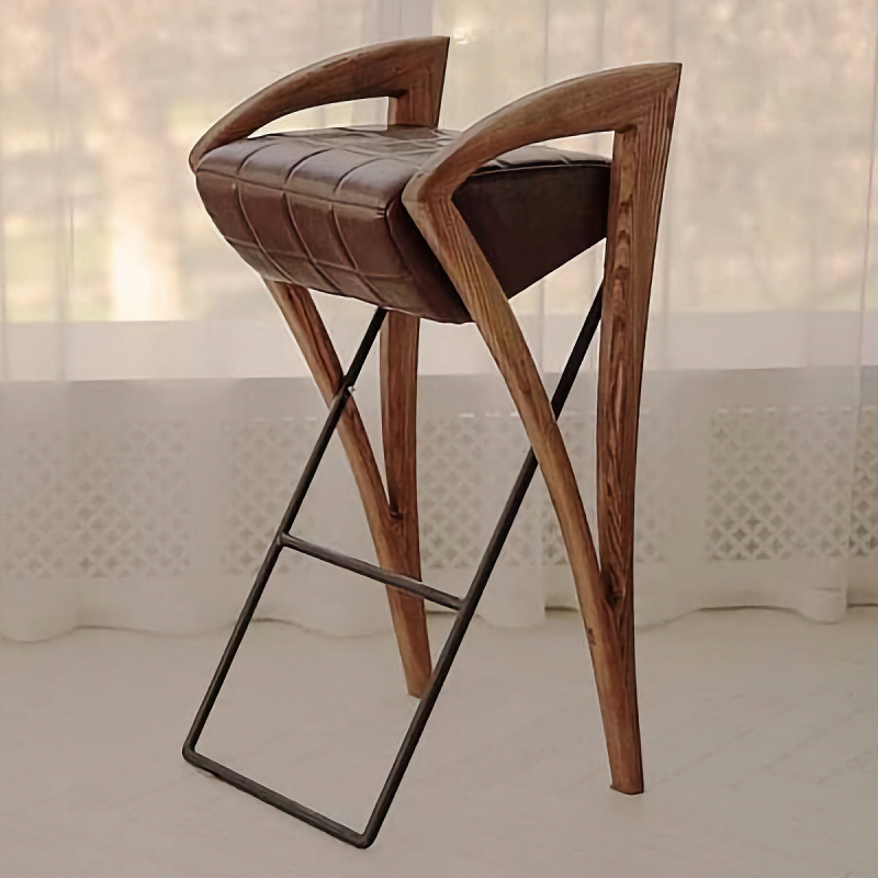 Стул Crutch Chair Коричневый Черный Стул Crutch Chair Коричневый Черный в Брянске | Loft Concept