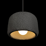 Подвесной светильник с цилиндрическим фактурным абажуром Sergey Makhno варинант исполнения - 5 | Loft Concept в Брянске