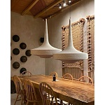 Подвесной вязаный бежевый светильник «Лампа Марракеша» варинант исполнения - 2 | Loft Concept в Брянске