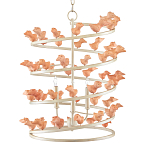 Люстра спиралевидная с фигурками птенцов Playful Chandelier варинант исполнения - 2 | Loft Concept в Брянске