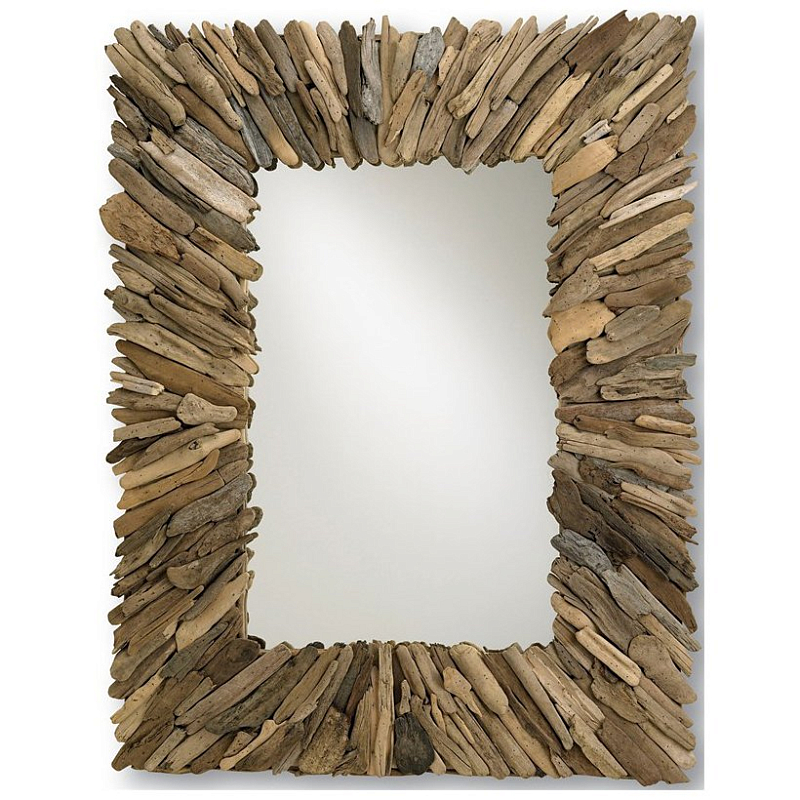 Зеркало Beachhead Mirror Бежево-серый Зеркало Beachhead Mirror Бежево-серый в Брянске | Loft Concept