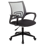 Офисное кресло с основанием из черного пластика Desk chairs Grey варинант исполнения - 1 | Loft Concept в Брянске