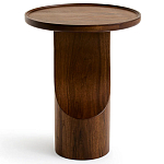 Приставной столик из массива дерева Walnut варинант исполнения - 3 | Loft Concept в Брянске