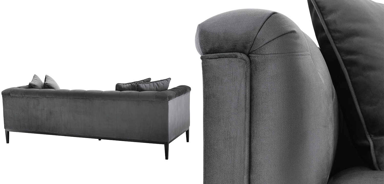 Диван Eichholtz Sofa Cesare Grey Диван Eichholtz Sofa Cesare Grey - Loft-Concept в Брянске