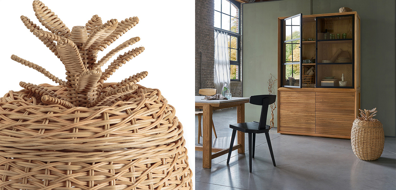 Корзина Wicker Exotic Basket Корзина Wicker Exotic Basket - Loft-Concept в Брянске