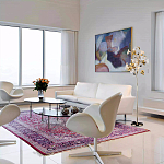 Торшер в виде белых и золотых цветов каллы Refined Taste of Light варинант исполнения - 1 | Loft Concept в Брянске