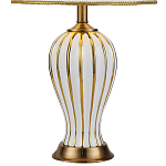 Настольная лампа с абажуром Celestina White Gold Lampshade Table Lamp варинант исполнения - 3 | Loft Concept в Брянске