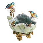 Чаша в виде листка лотоса с птицами Eden Garden варинант исполнения - 6 | Loft Concept в Брянске