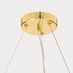 Люстра подвесная из золотых колец 57 см Golden Circles варинант исполнения - 11 | Loft Concept в Брянске