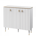 Консоль с дверками и белым рельефным фасадом Expanses of Beauty варинант исполнения - 1 | Loft Concept в Брянске