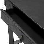 Рабочий стол Hart Leather Desk варинант исполнения - 4 | Loft Concept в Брянске