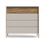 Комод 4 ящика с подсветкой на рельефном фасаде Warm Industrial варинант исполнения - 5 | Loft Concept в Брянске