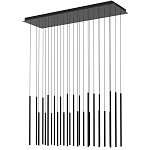 Люстра каскадная черная Black Cascade Chandelier варинант исполнения - 1 | Loft Concept в Брянске