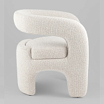 Кресло дизайнерское для лаунж зоны жемчужного цвета Pearl Lounge варинант исполнения - 8 | Loft Concept в Брянске