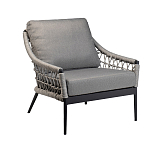 Кресло уличное темно-серое Street Bliss варинант исполнения - 2 | Loft Concept в Брянске