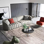 Дизайнерский журнальный стол на прозрачном основании Nofon варинант исполнения - 2 | Loft Concept в Брянске