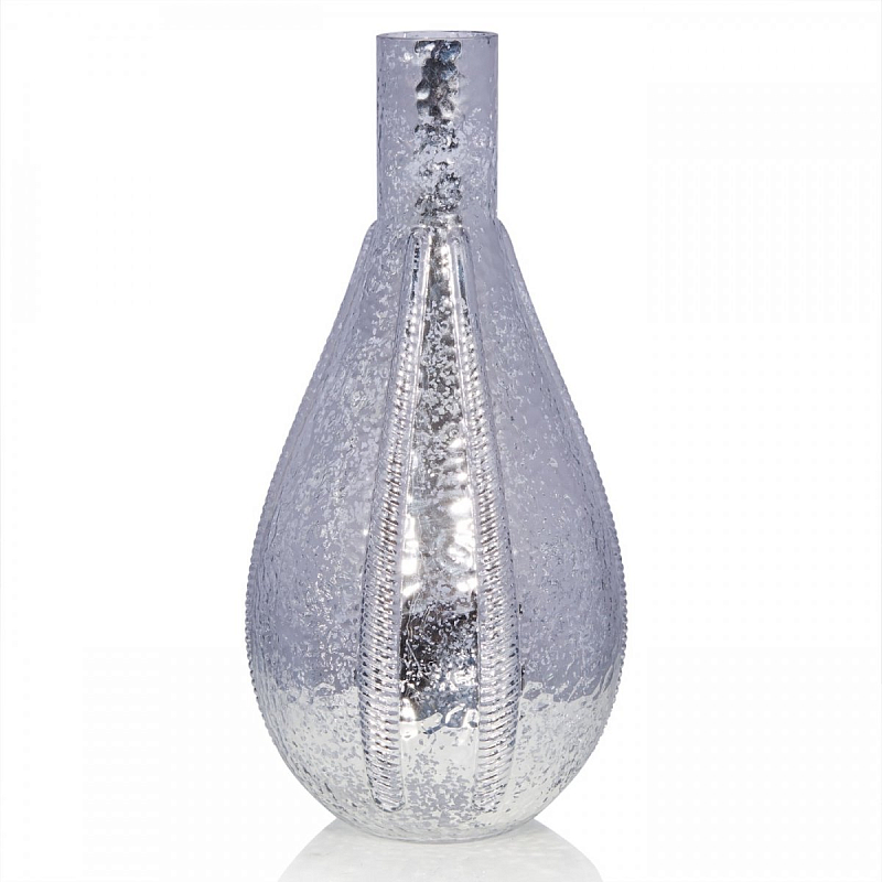 Ваза Glass Lava Seed Серый (Gray) Ваза Glass Lava Seed Серый (Gray) в Брянске | Loft Concept
