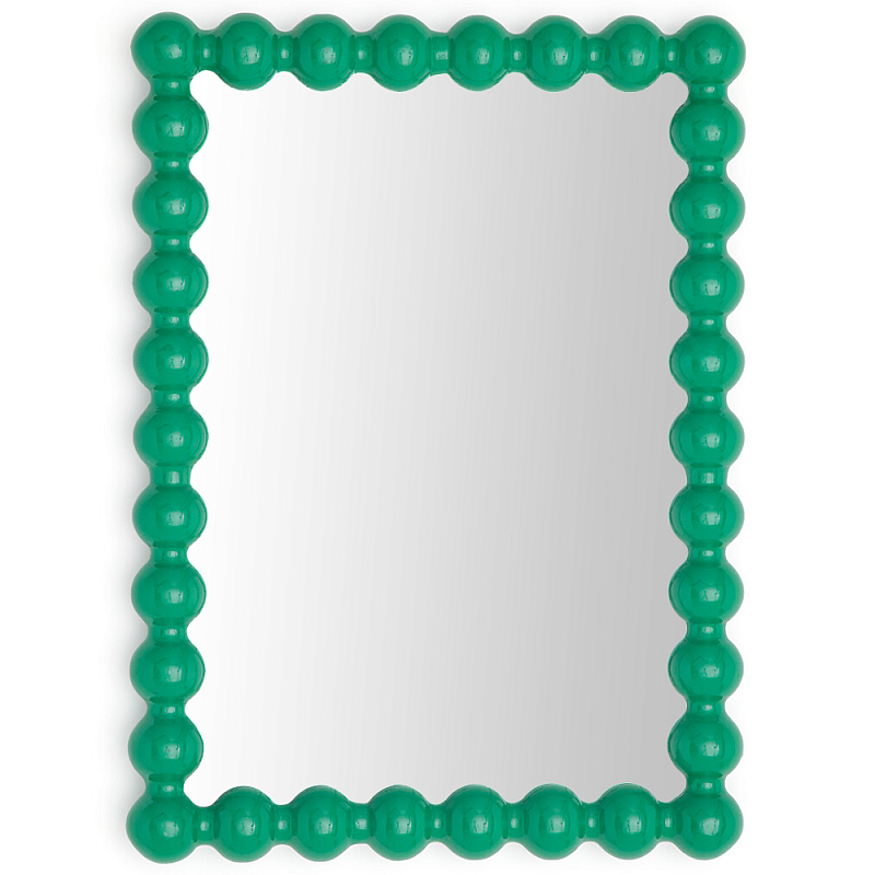 Настенное зеркало в зеленой раме Nya Green Mirror Зеленый Зеркало Настенное зеркало в зеленой раме Nya Green Mirror Зеленый Зеркало в Брянске | Loft Concept