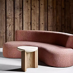 Дизайнерский журнальный стол полукруглой формы Pokun варинант исполнения - 4 | Loft Concept в Брянске