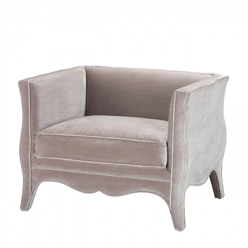 Кресло Eichholtz Chair Bouton Розовый пастельный Кресло Eichholtz Chair Bouton Розовый пастельный в Брянске | Loft Concept