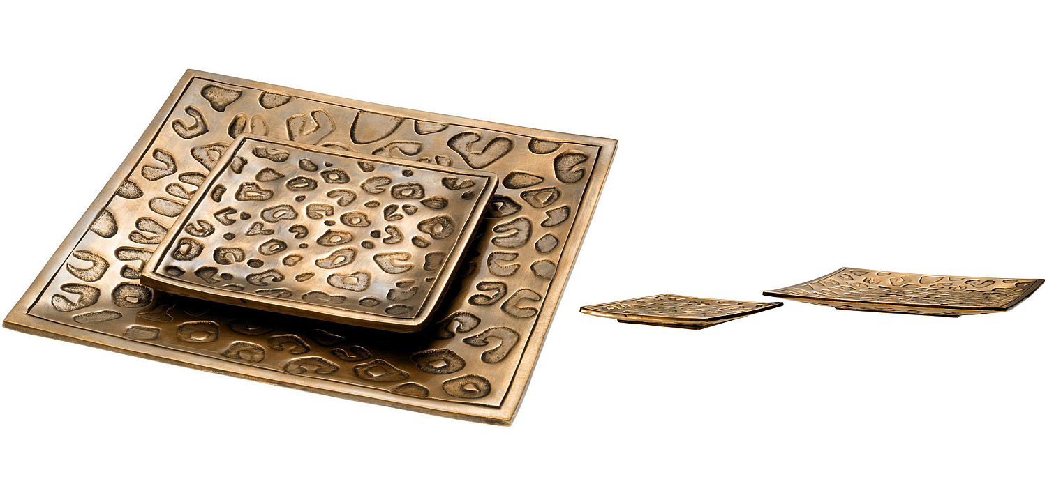 Комплект подносов Eichholtz Tray Jaguar set of 2 Комплект подносов Eichholtz Tray Jaguar set of 2 - Loft-Concept в Брянске