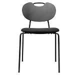 Стул с мягким сиденьем черный Stool Loft Black варинант исполнения - 1 | Loft Concept в Брянске