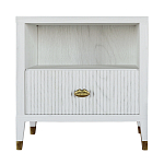 Прикроватная тумбочка с полкой Elsa Dreams White варинант исполнения - 6 | Loft Concept в Брянске