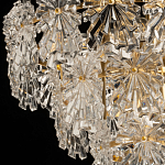 Люстра многоярусная с объемными прозрачными цветами Hanging Flowers варинант исполнения - 8 | Loft Concept в Брянске