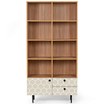 Широкий стеллаж с принтом Elise Rack варинант исполнения - 11 | Loft Concept в Брянске