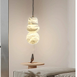 Подвесной светильник с фигурными плафонами Stone Triad варинант исполнения - 6 | Loft Concept в Брянске