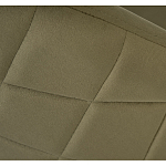 Стул велюровый хаки на золотистых металлических ножках Vendramin Chair варинант исполнения - 5 | Loft Concept в Брянске