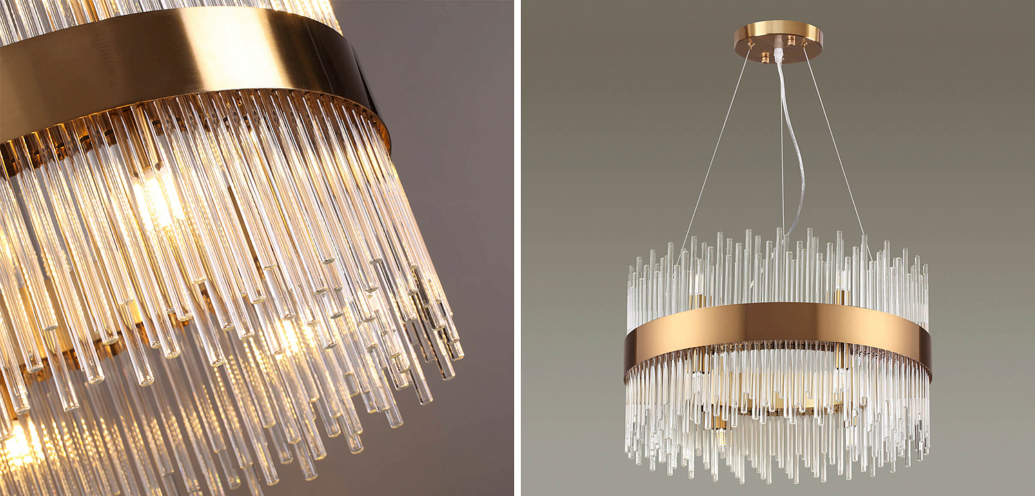 Люстра Nembus Chandelier Gold Circle Люстра Nembus Chandelier Gold Circle - Loft-Concept в Брянске
