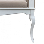 Рекомье со спинкой в стиле прованс Montmartre Provence Ottoman варинант исполнения - 5 | Loft Concept в Брянске