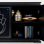 Черный комод в стиле арт-деко Luciano варинант исполнения - 8 | Loft Concept в Брянске