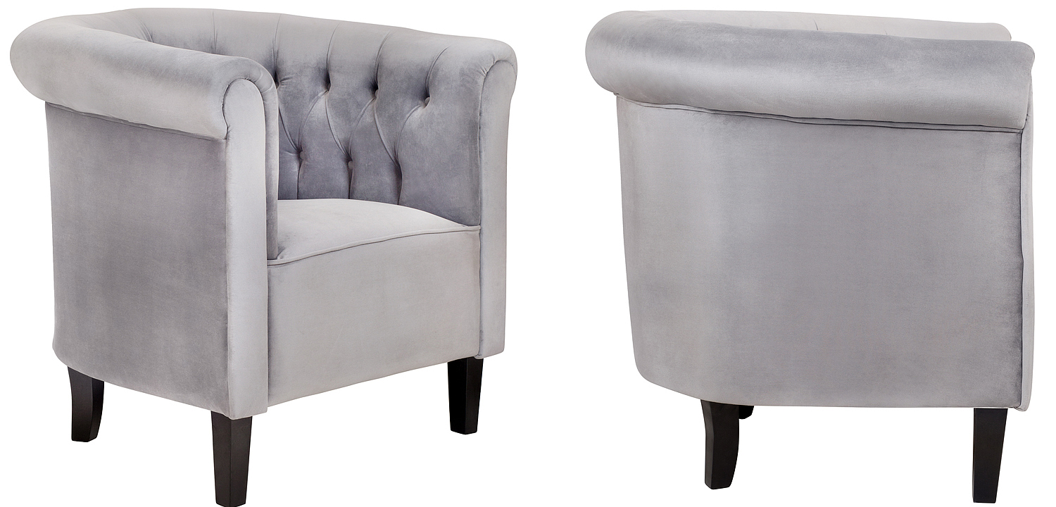 Кресло Cesare Armchair grey Кресло Cesare Armchair grey - Loft-Concept в Брянске