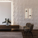 Гипсовая 3D Панель D-01 варинант исполнения - 1 | Loft Concept в Брянске