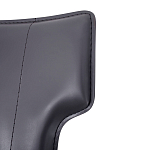 Стул серый из искуственной кожи на 4-х ножках Enigma Gray варинант исполнения - 4 | Loft Concept в Брянске