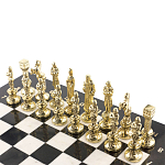 Шахматы Ренессанс с доской из натурального мрамора Decorative Thematic Chess варинант исполнения - 4 | Loft Concept в Брянске