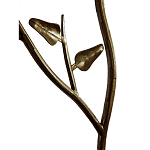 Стеллаж металлический с птичками Primavera варинант исполнения - 5 | Loft Concept в Брянске