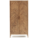 Шкаф из массива сосны с орнаментом "Ёлочка" Geometric Ornament варинант исполнения - 1 | Loft Concept в Брянске