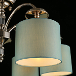 Люстра потолочная Nikoletta с бирюзовым плафоном варинант исполнения - 4 | Loft Concept в Брянске