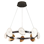 Люстра подвесная круглая с овальными плафонами Iona chandelier варинант исполнения - 3 | Loft Concept в Брянске