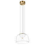 Подвесной светильник с куполообразным прозрачным стеклянным плафоном Grada Light варинант исполнения - 5 | Loft Concept в Брянске