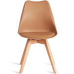 Стул с мягким сиденьем Arvika Latte варинант исполнения - 5 | Loft Concept в Брянске