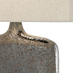 Настольная лампа керамическая с тканевым прямоугольным абажуром Flask варинант исполнения - 1 | Loft Concept в Брянске