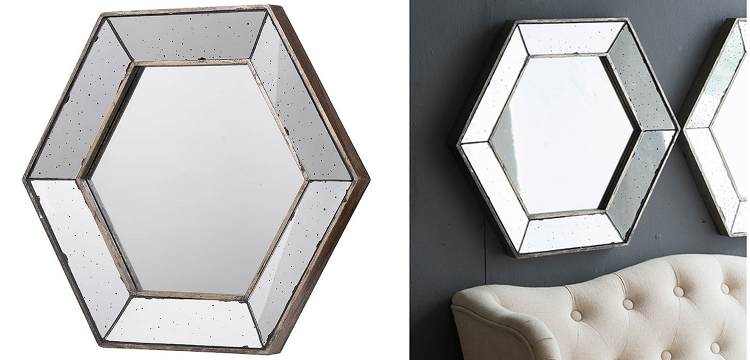 Зеркало Hexagonal Mirror Зеркало Hexagonal Mirror - Loft-Concept в Брянске