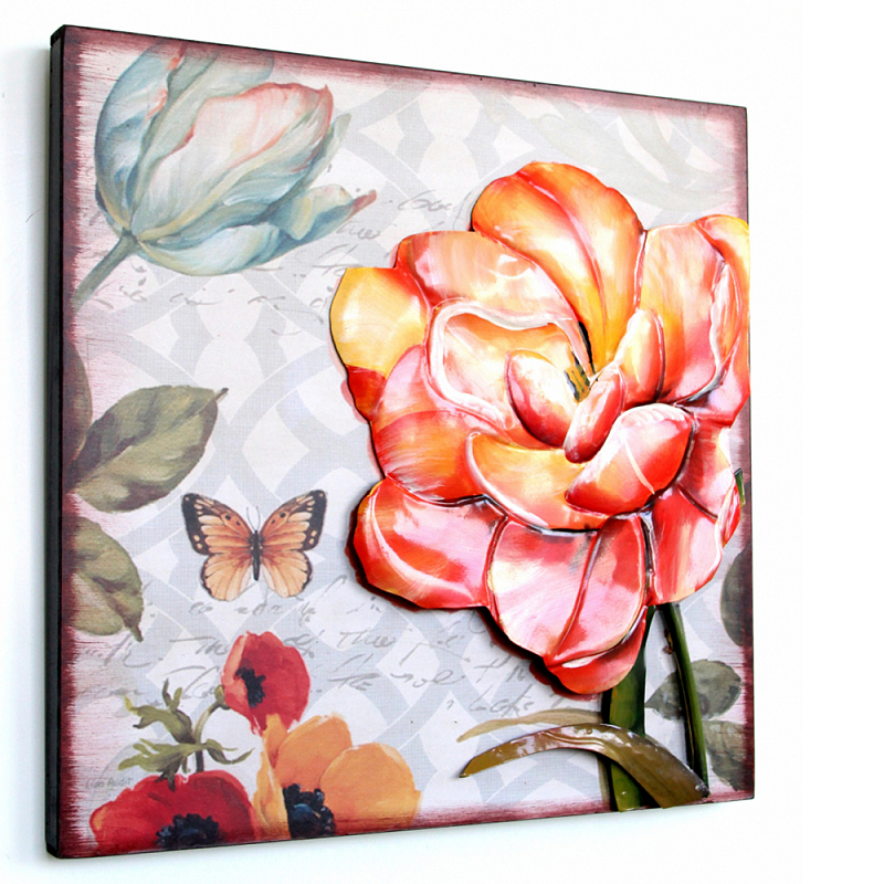 Аксессуар настенный из металла Blank Space Flower Мульти в Брянске | Loft Concept 