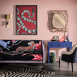 Диван ZAMBEZI Sofa Лиловый цвет варинант исполнения - 5 | Loft Concept в Брянске