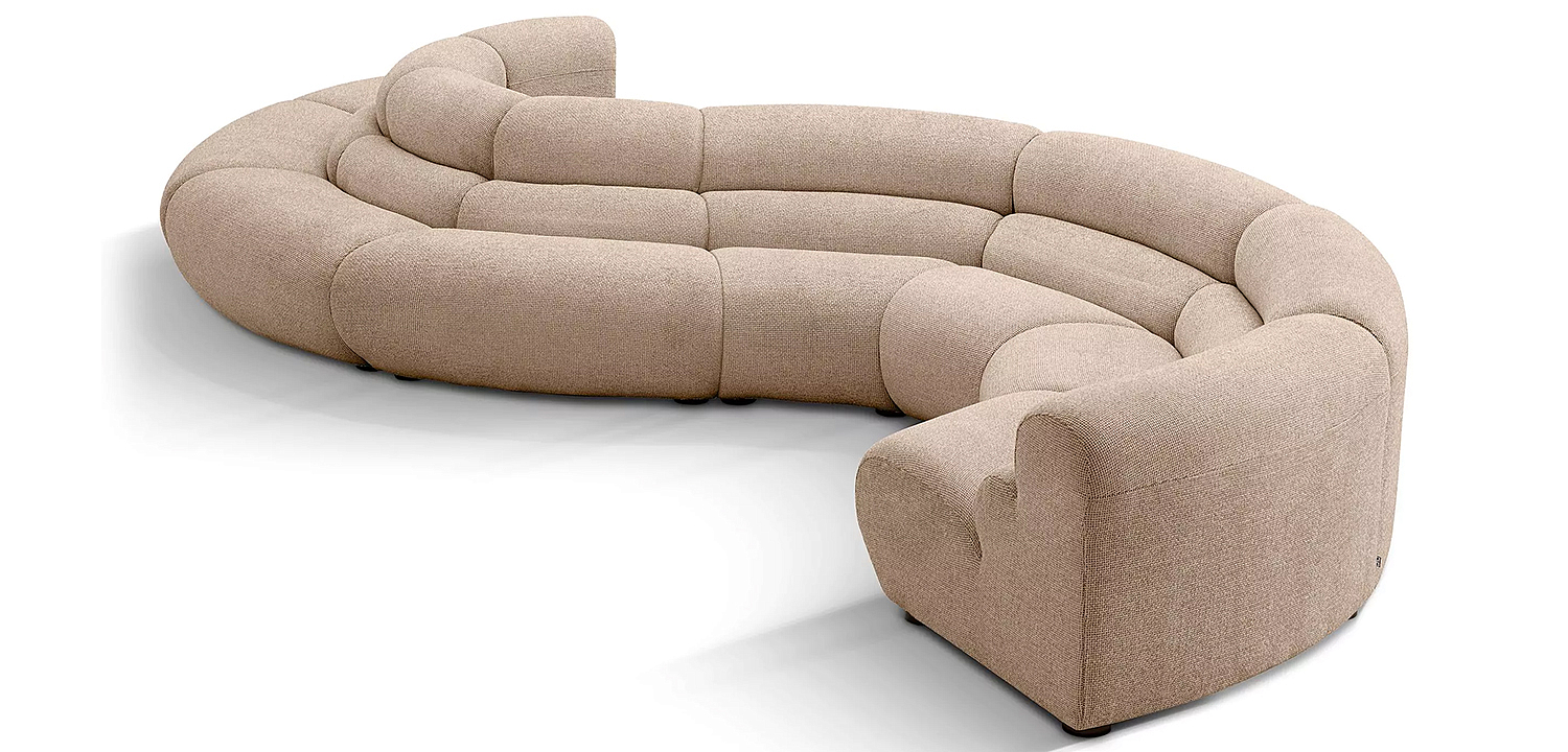 Модульный диван Eichholtz Sofa Lindau Inside Corner Sand Модульный диван Eichholtz Sofa Lindau Inside Corner Sand - Loft-Concept в Брянске
