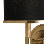 Бра с черным цилиндрическим абажуром Mid Century варинант исполнения - 1 | Loft Concept в Брянске